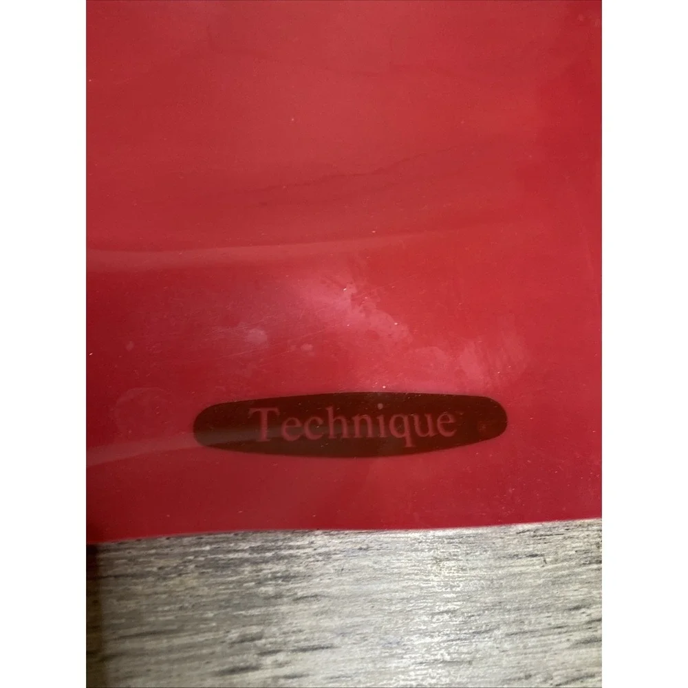 Technique Red Flexible Cutting Mats Set of 2 Non-Slip Kitchen Chopping Boards